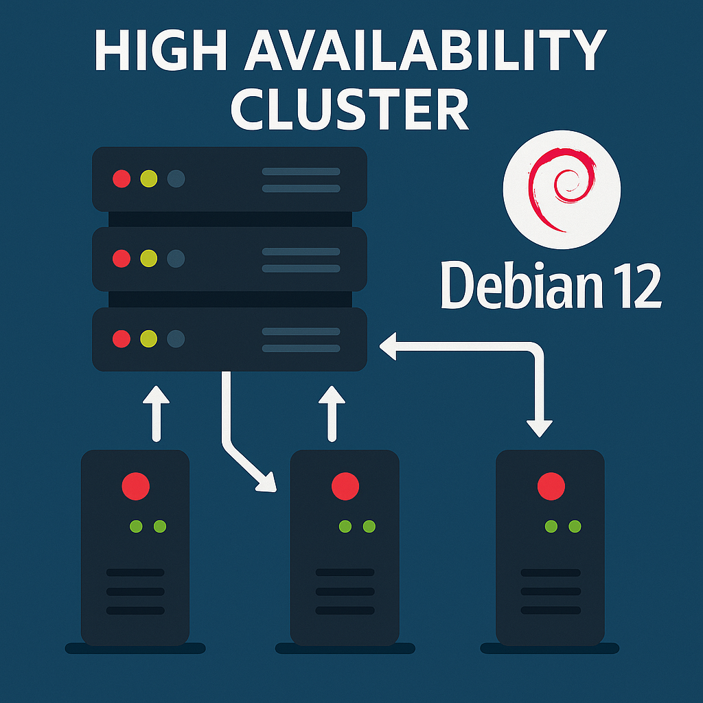 Cluster Alta disponibilidade WebServer Debian 12