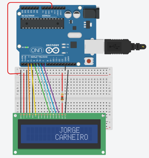 LCD 16×2 Arduino