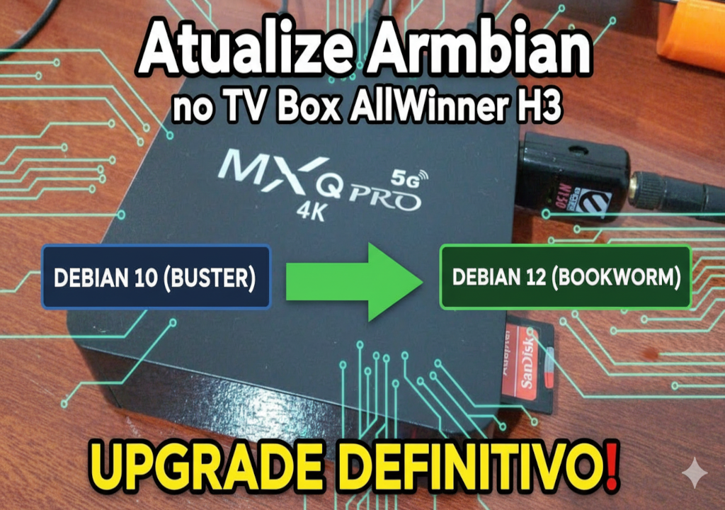 Linux no TVBOX com AllWinner H3